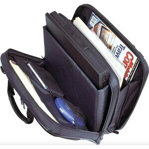 Targus CityLite Laptop Briefcase Shoulder Bag with Padded 15" CVR401T Blue Black